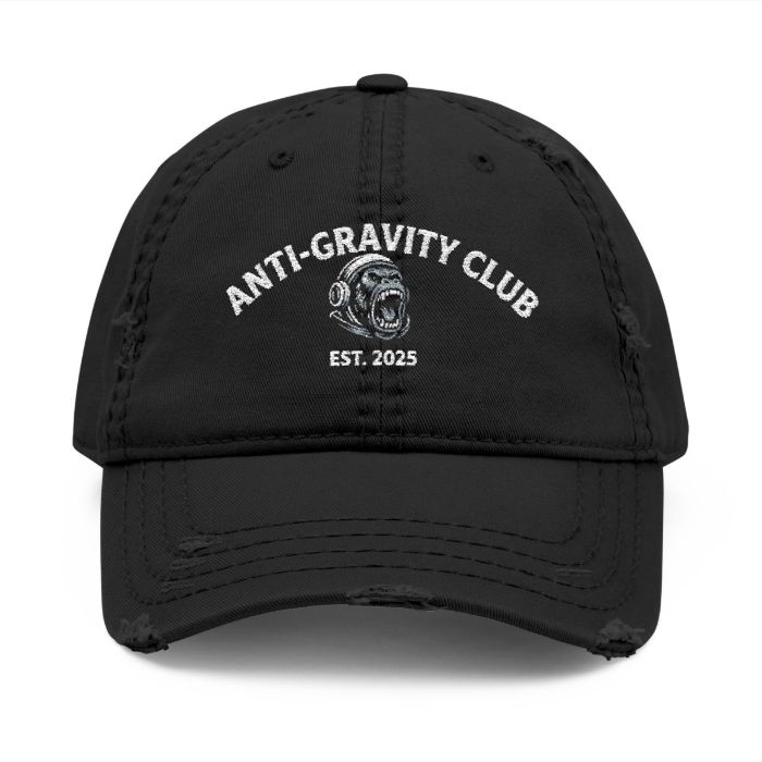 Picture of Distressed Dad Hat (Embroidery)