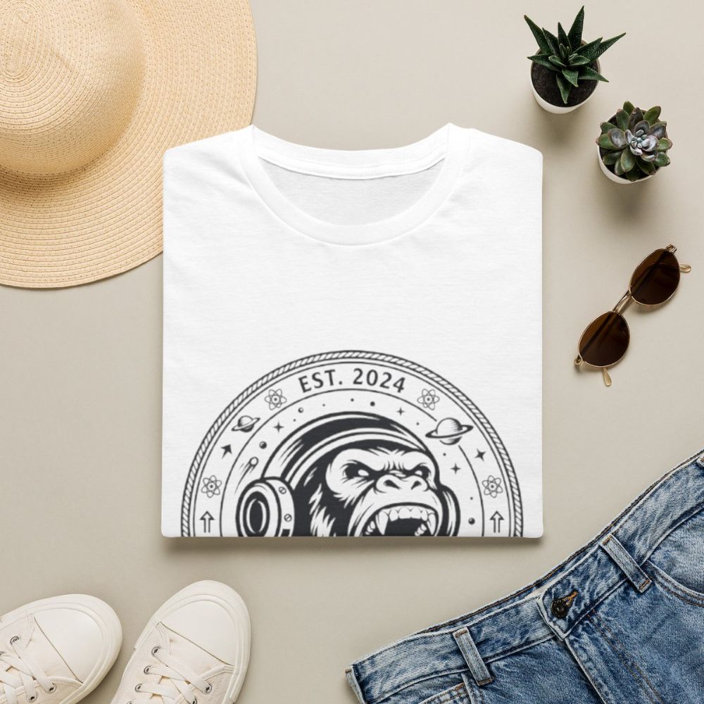 Picture of Anti Gravity Club Gorilla Graphic T-Shirt | Space Helmet Ape Tee