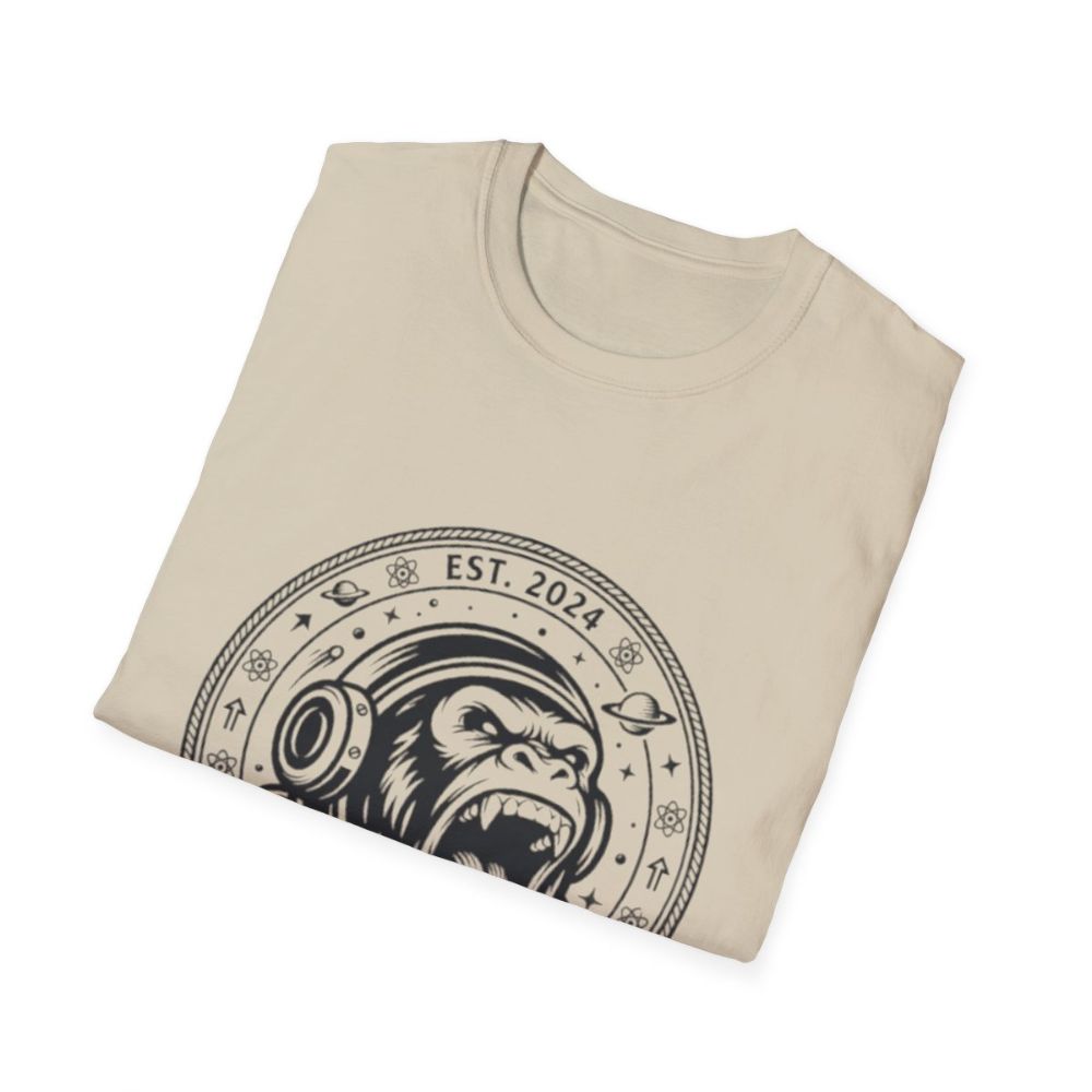 Picture of Anti Gravity Club Gorilla Graphic T-Shirt | Space Helmet Ape Tee