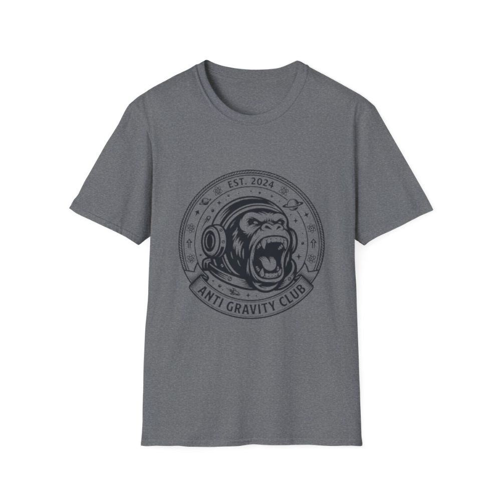 Picture of Anti Gravity Club Gorilla Graphic T-Shirt | Space Helmet Ape Tee