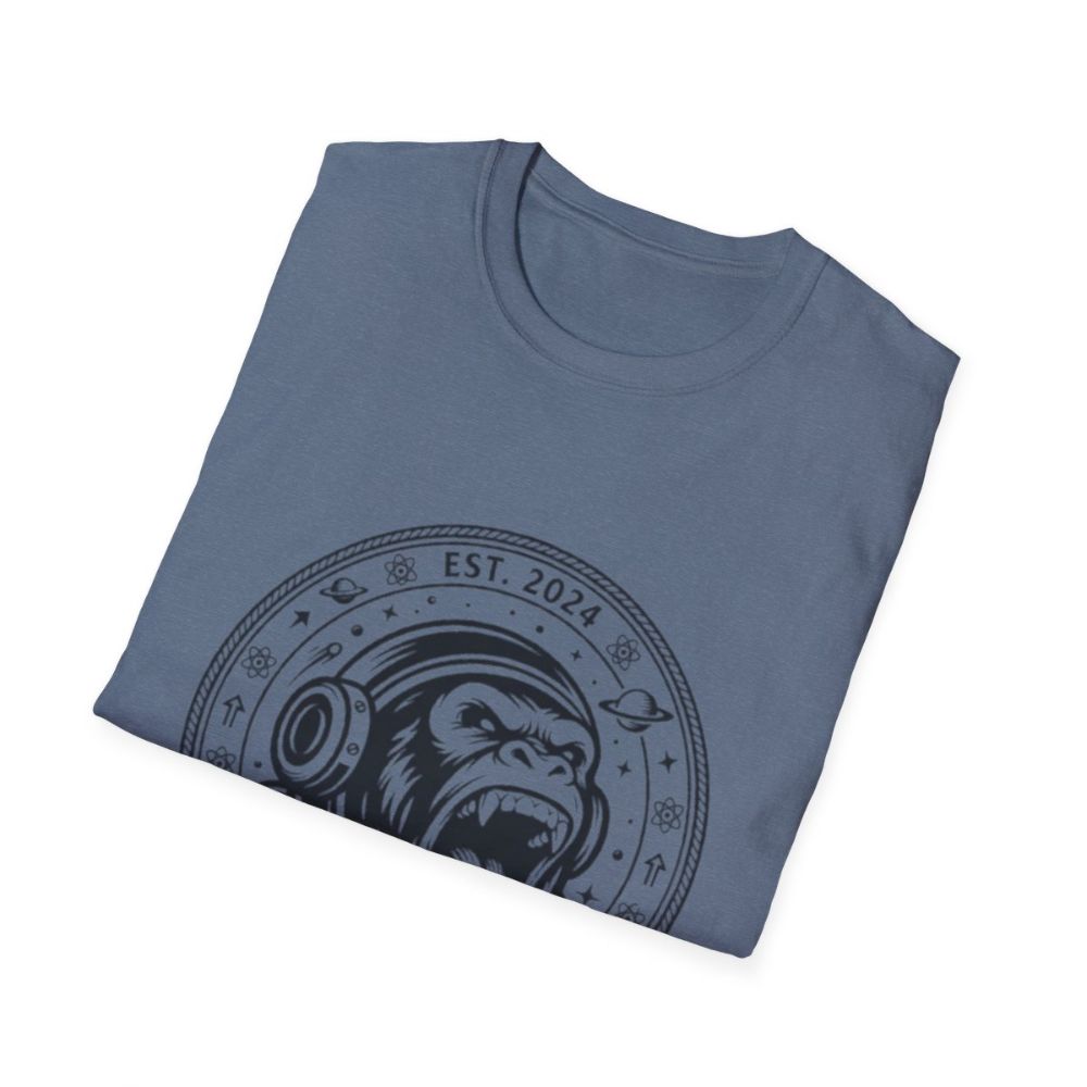 Picture of Anti Gravity Club Gorilla Graphic T-Shirt | Space Helmet Ape Tee
