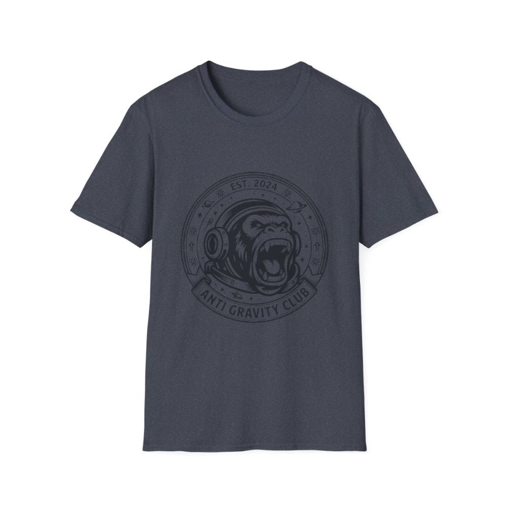 Picture of Anti Gravity Club Gorilla Graphic T-Shirt | Space Helmet Ape Tee