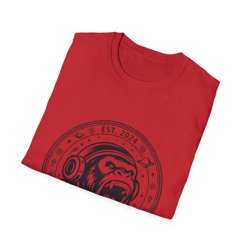 Picture of Anti Gravity Club Gorilla Graphic T-Shirt | Space Helmet Ape Tee