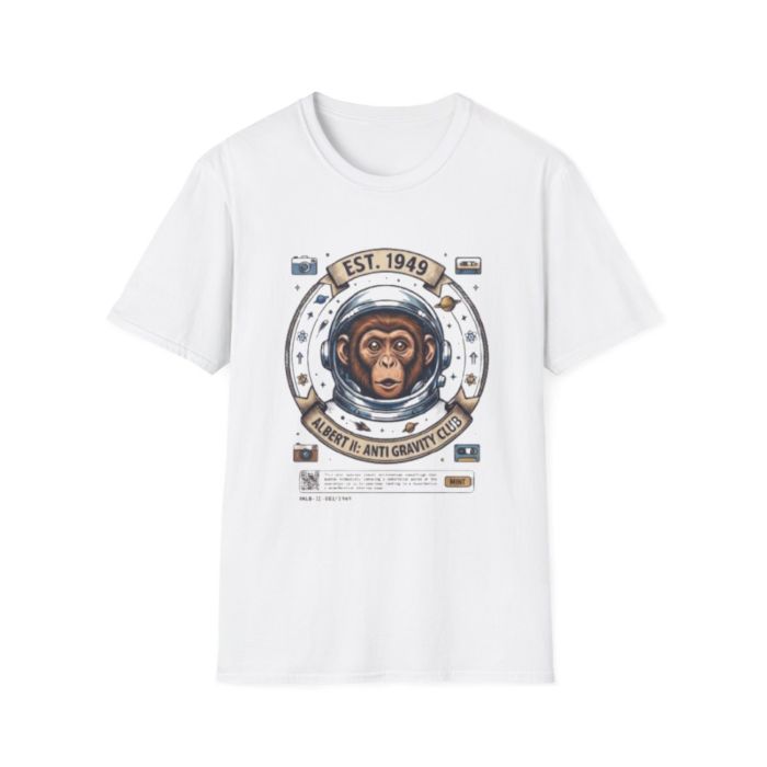 Picture of Vintage Space Chimp Astronaut T-Shirt | EST. 1949, Retro Space Badge