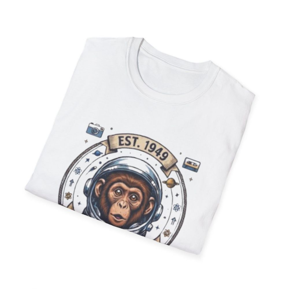 Picture of Vintage Space Chimp Astronaut T-Shirt | EST. 1949, Retro Space Badge