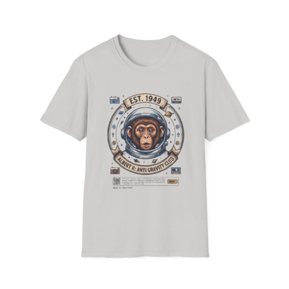 Picture of Vintage Space Chimp Astronaut T-Shirt | EST. 1949, Retro Space Badge