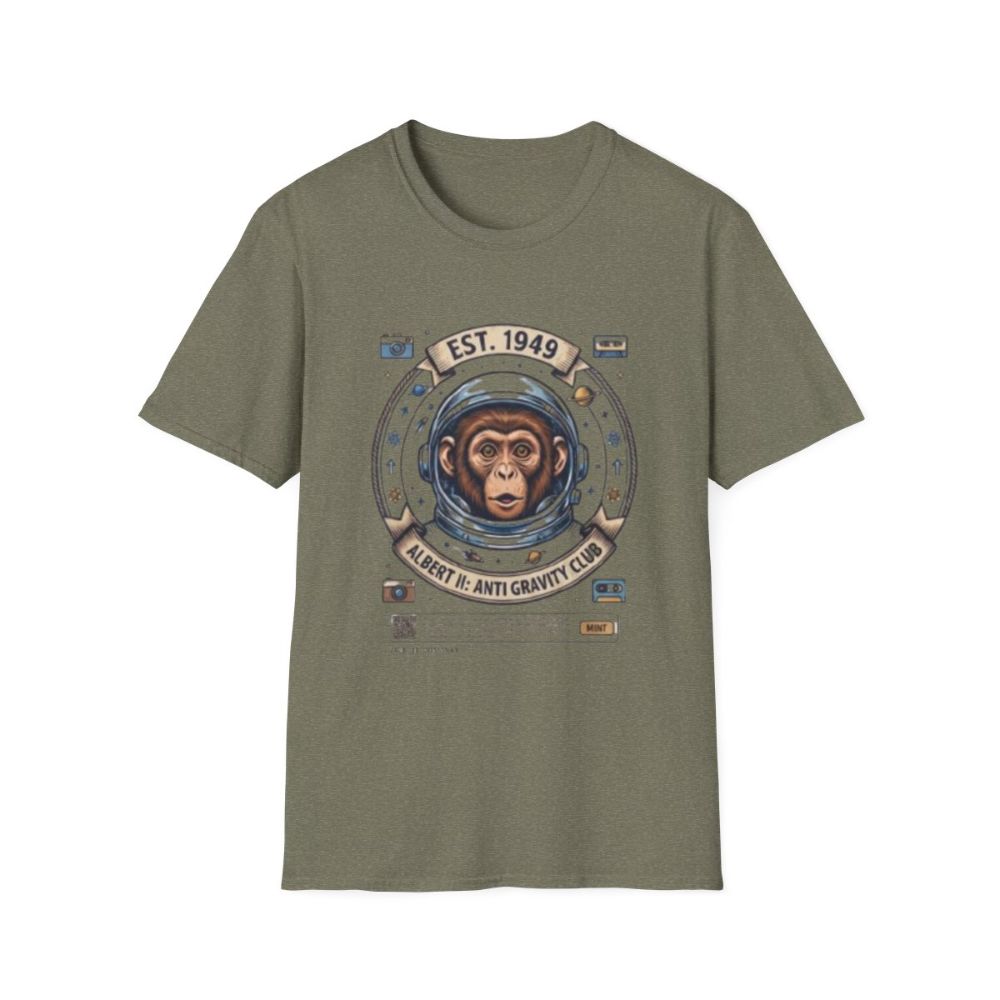 Picture of Vintage Space Chimp Astronaut T-Shirt | EST. 1949, Retro Space Badge
