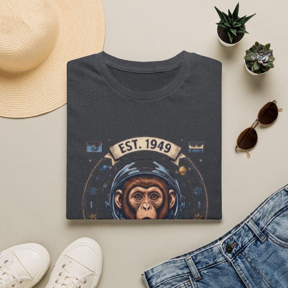 Picture of Vintage Space Chimp Astronaut T-Shirt | EST. 1949, Retro Space Badge