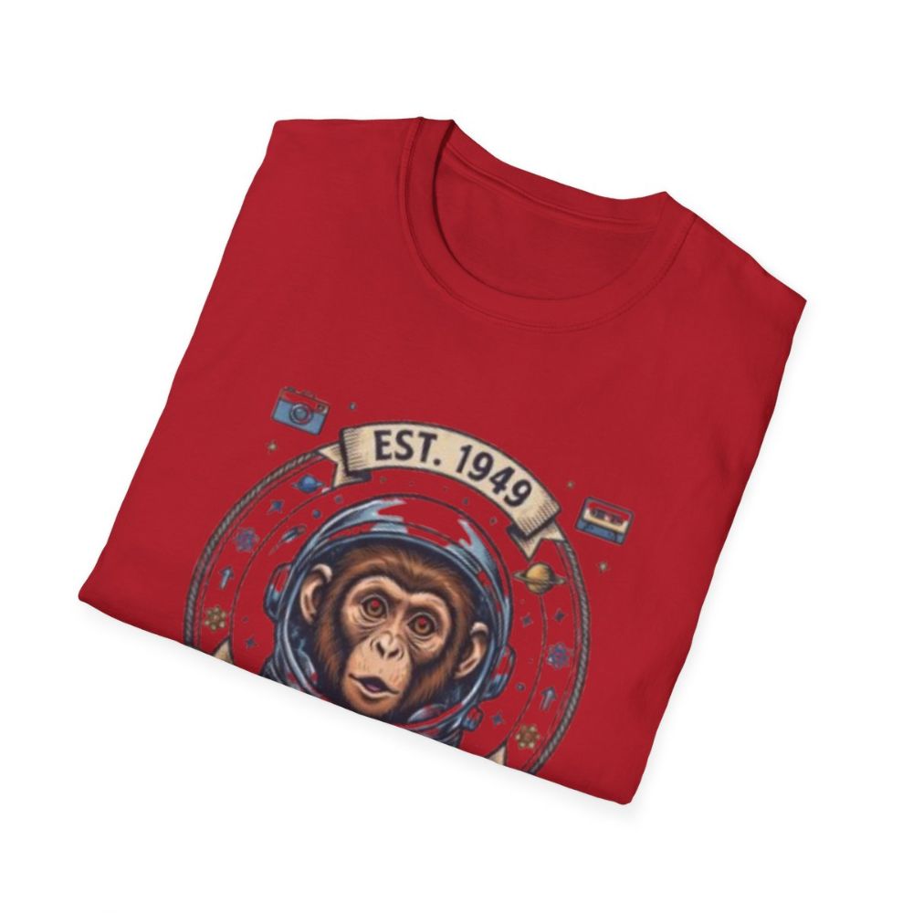Picture of Vintage Space Chimp Astronaut T-Shirt | EST. 1949, Retro Space Badge