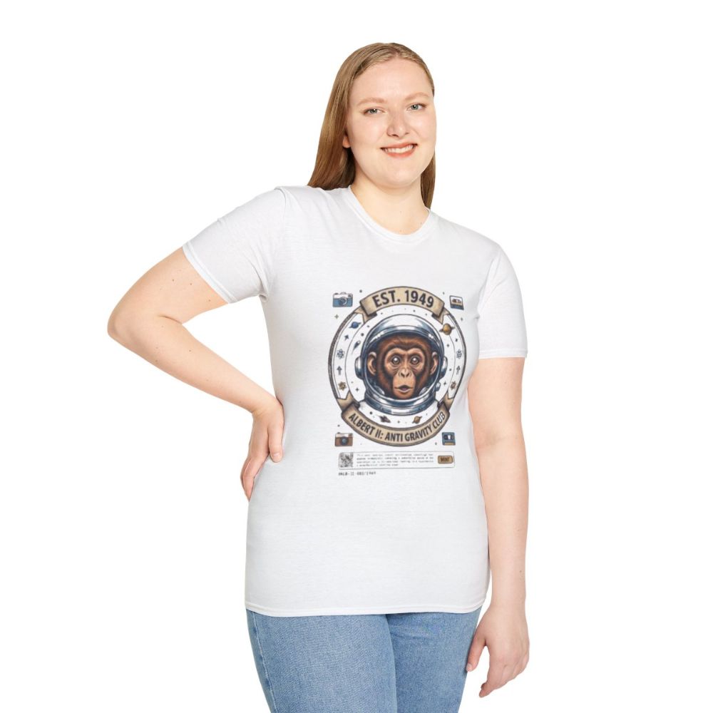 Picture of Vintage Space Chimp Astronaut T-Shirt | EST. 1949, Retro Space Badge
